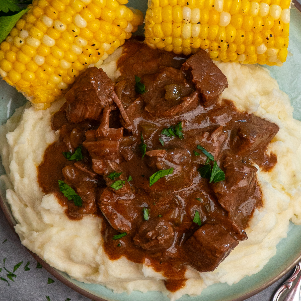 Crock Pot Steak and Gravy