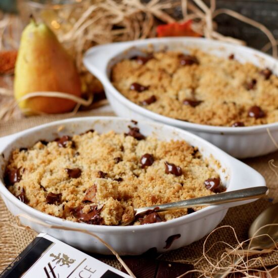 Pearl and Chocolate Crumble