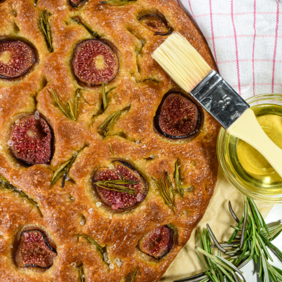 Fig and Rosemary Focaccia