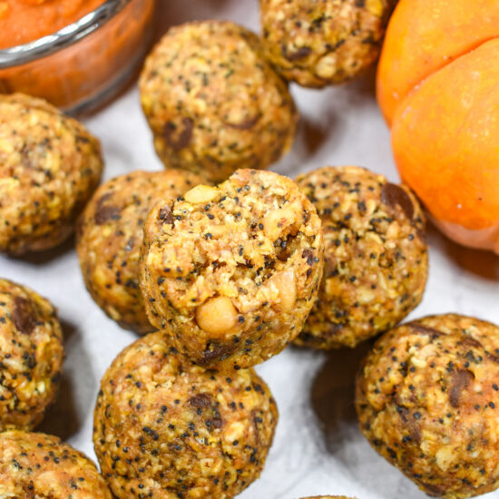 Pumpkin Oatmeal Balls