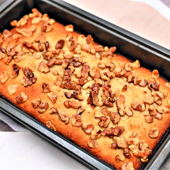 Low Carb Ricotta Banana Bread