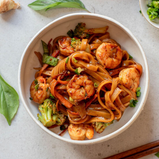 Drunken Thai Noodles