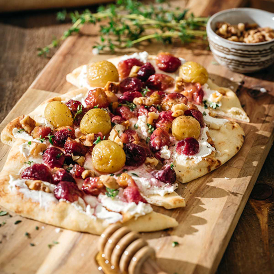 Roasted Grape Flatbread