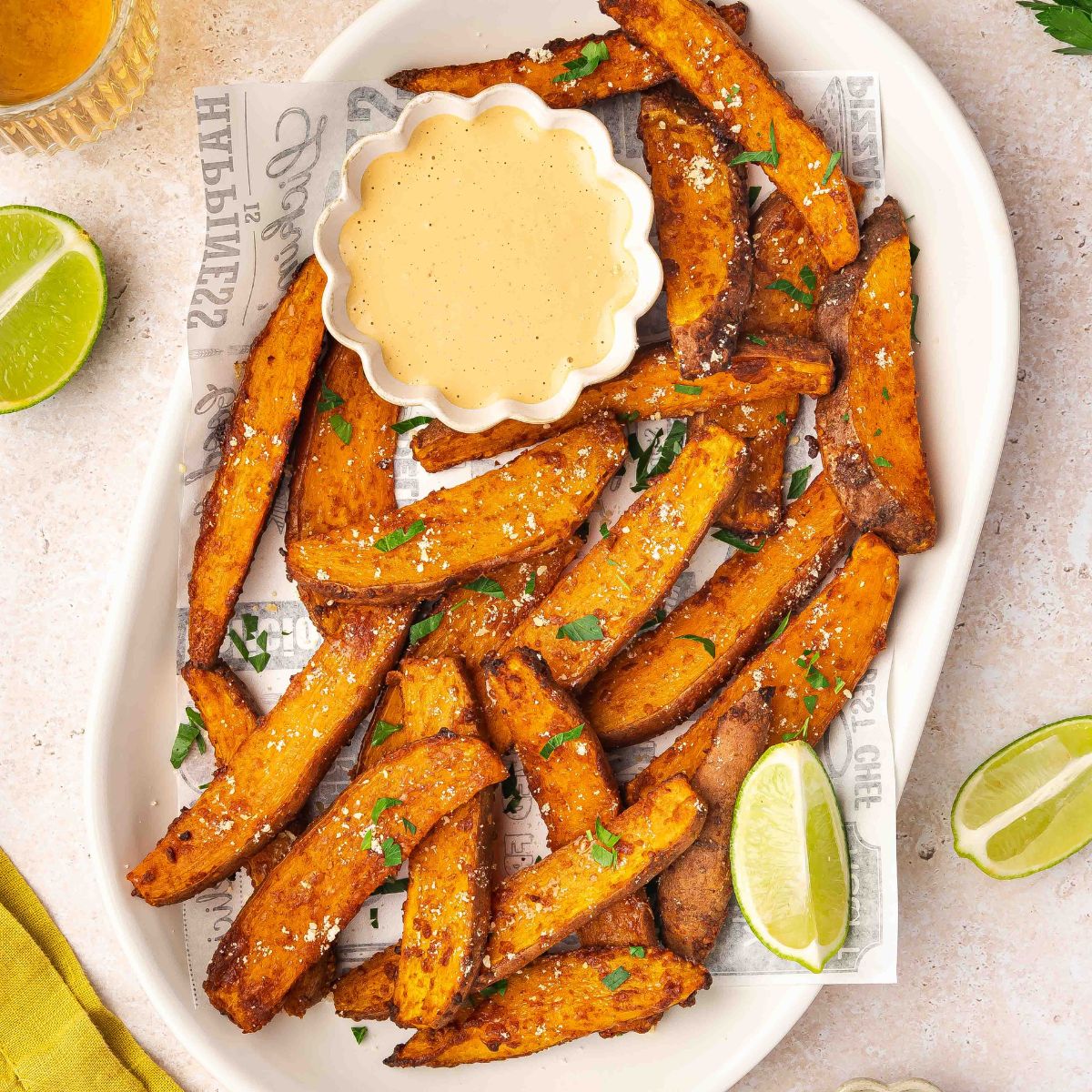 Crispy Air Fryer Sweet Potato Wedges