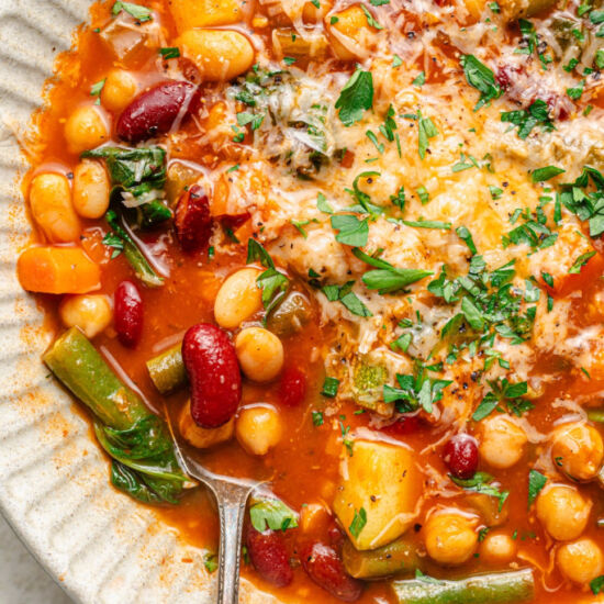 Feel-Good Minestrone Soup