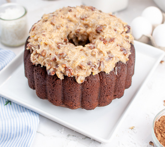 German Chocolate Bundt Cake
