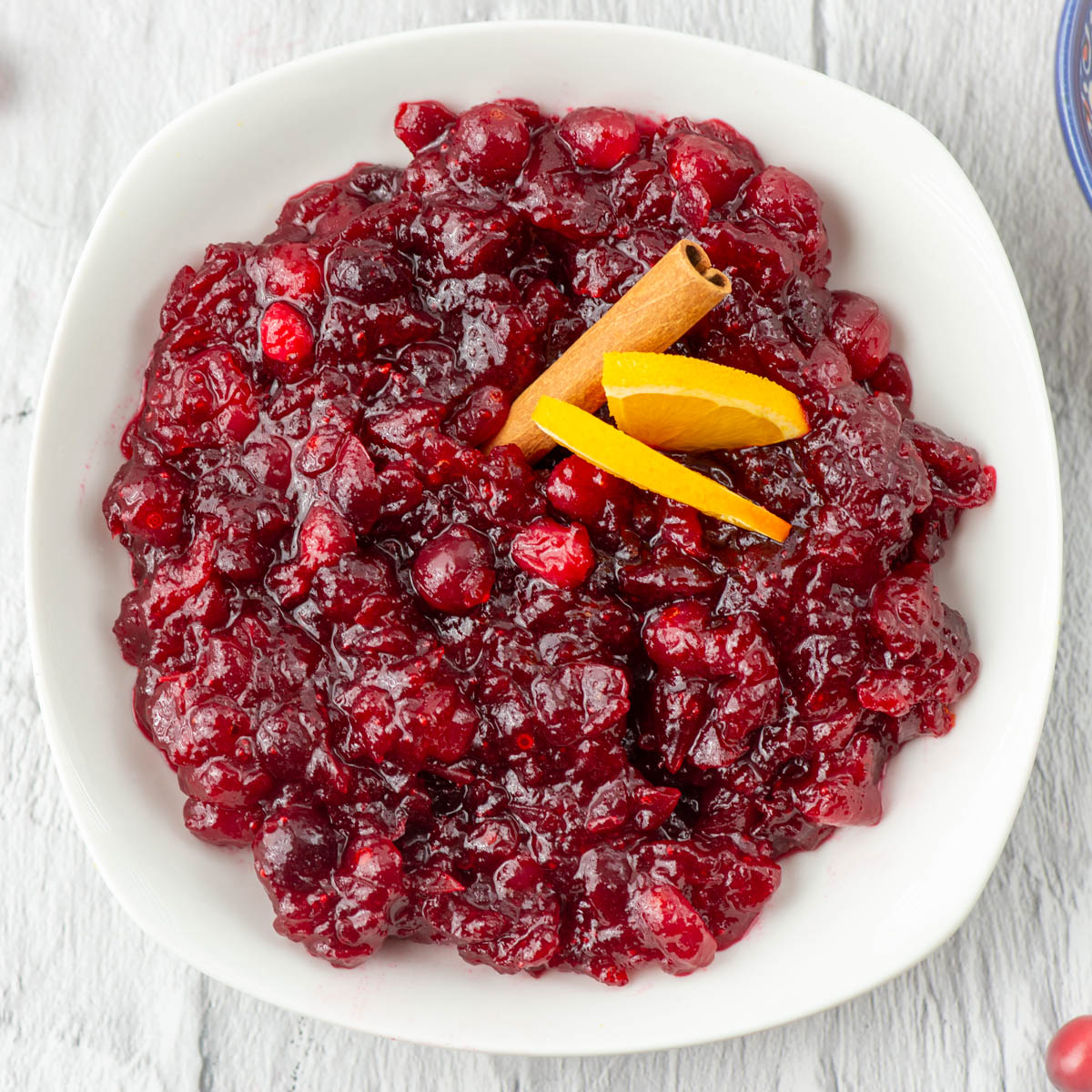 Grand Marnier Cranberry Sauce