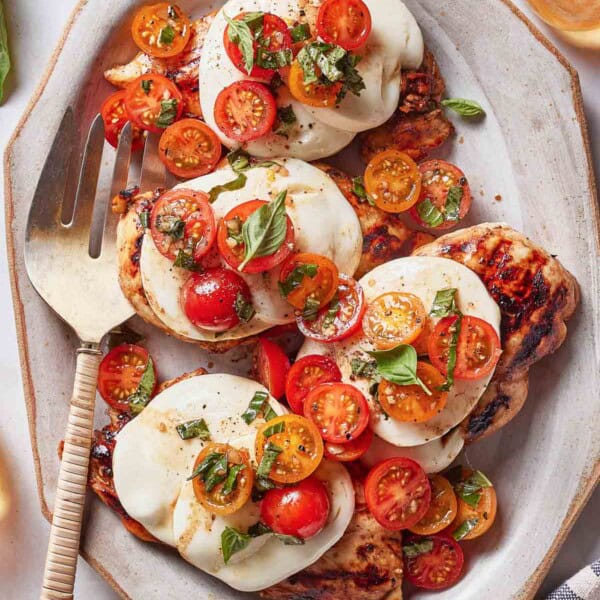 Grilled Caprese Chicken