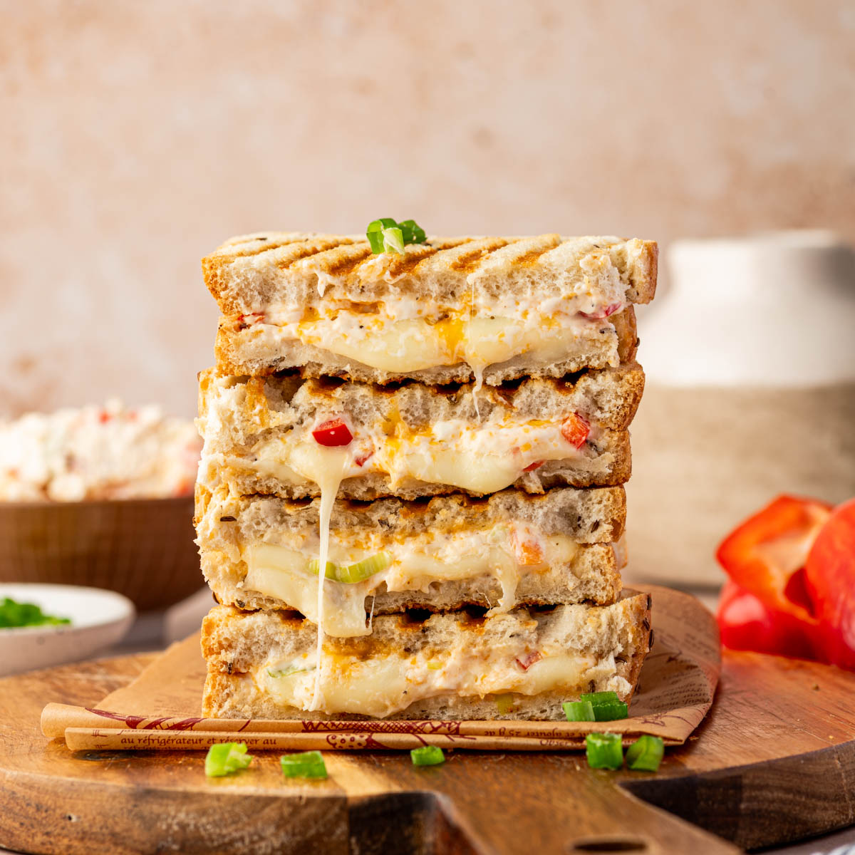 Grilled Cream Cheese Sandwich