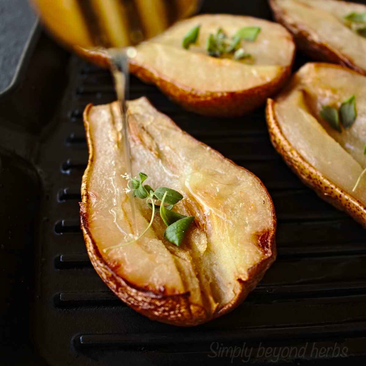 Easy Grilled Pears