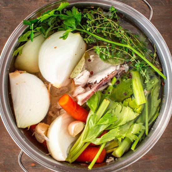 Homemade Thanksgiving Turkey Stock