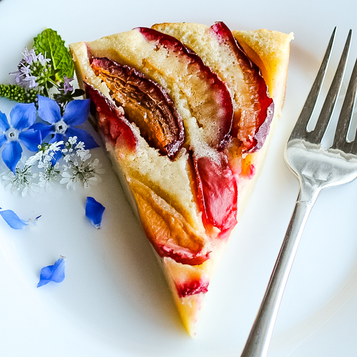 Elegant and Easy Plum Clafoutis