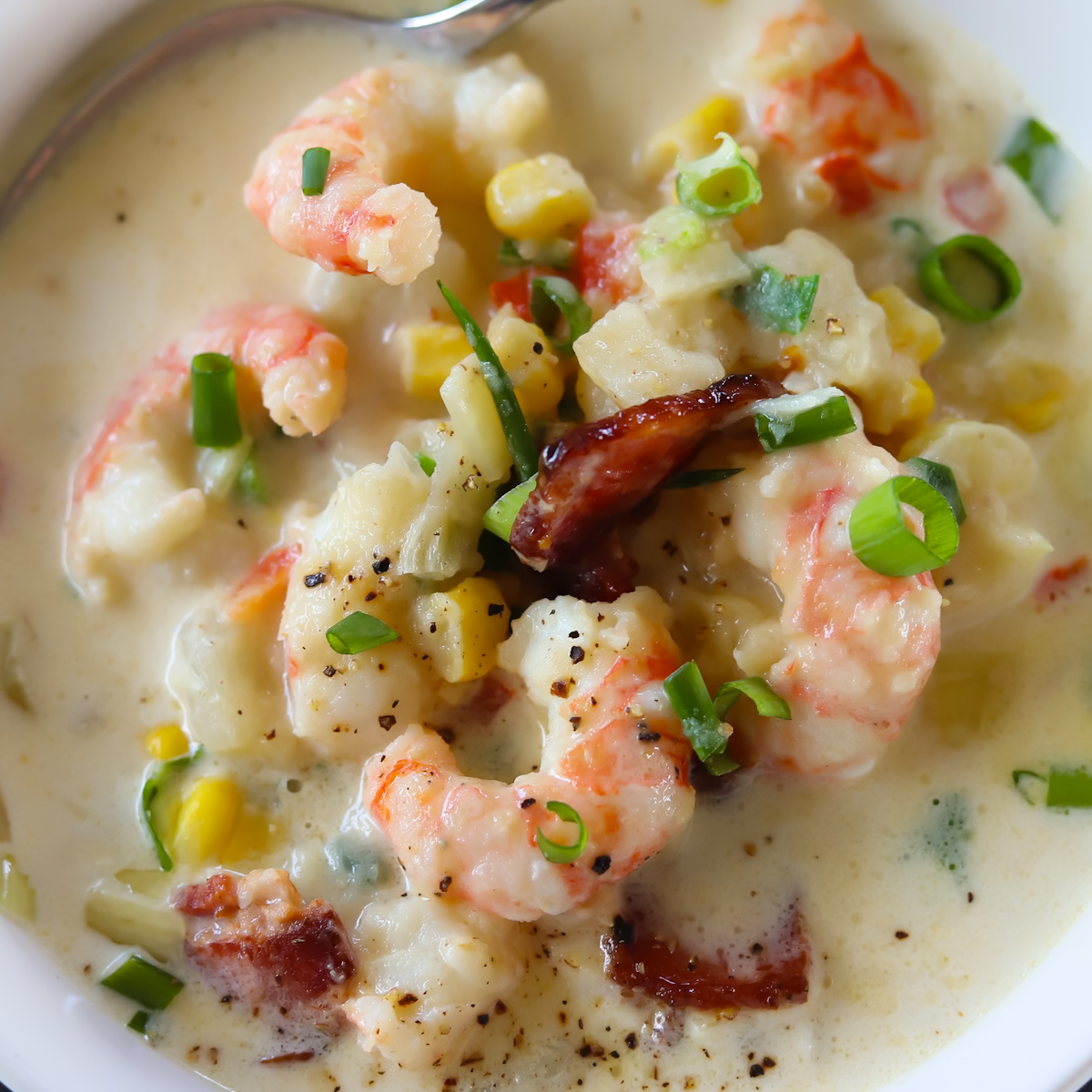 Creamy Prawn Chowder