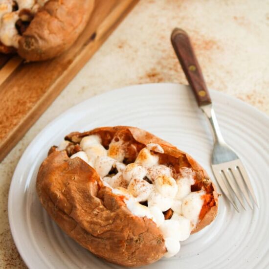 Texas Roadhouse Loaded Sweet Potato