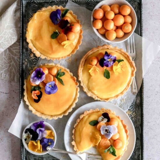 Lemon Shortbread Tarts