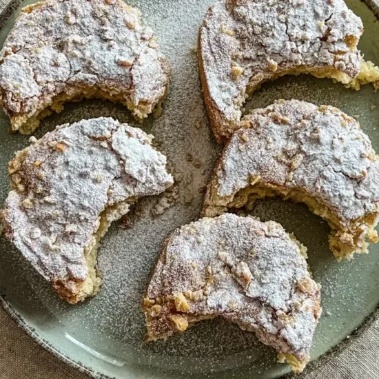 Retro Sponge Cake Half Moon