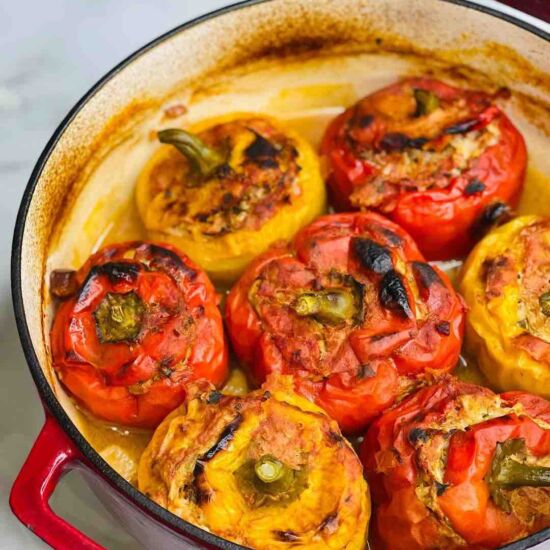 Romanian Stuffed Peppers