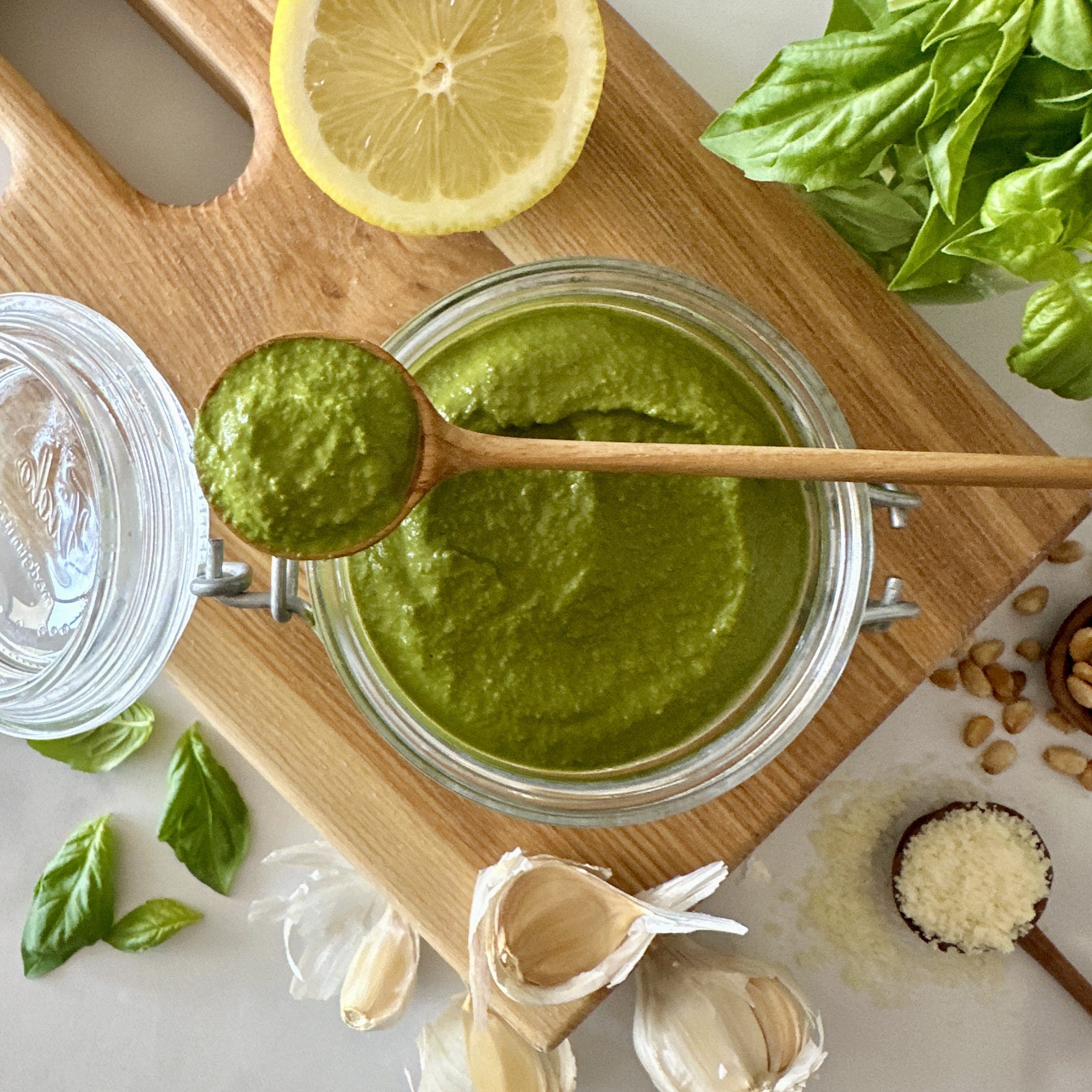 Fresh & Flavorful Healthy Pesto