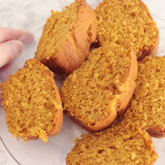 Pumpkin Bread Mini Loaf