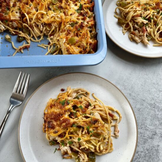 Baked Chicken Spaghetti