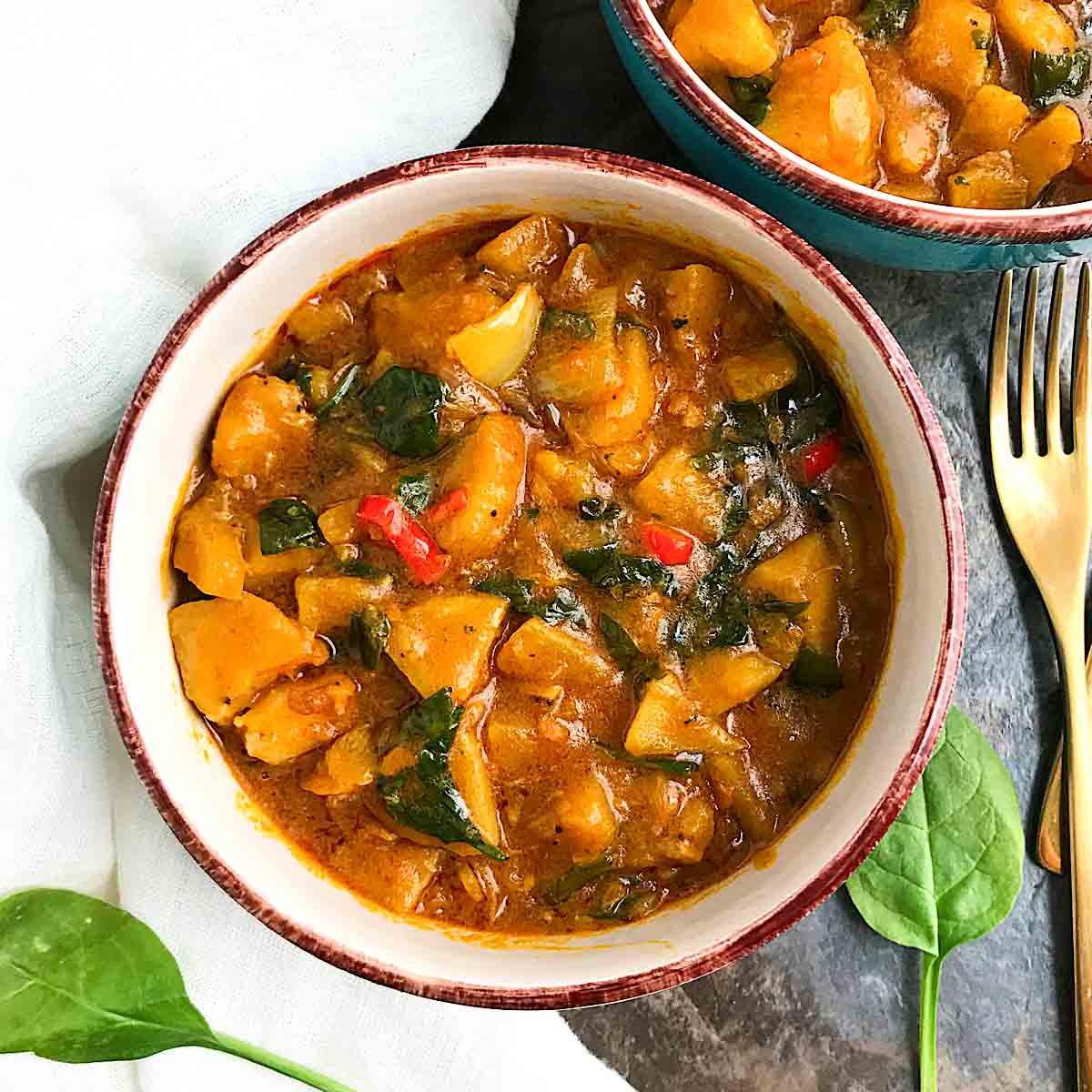 Unripe Plantain Porridge