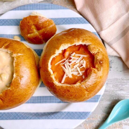 Shortcut Bread Bowls