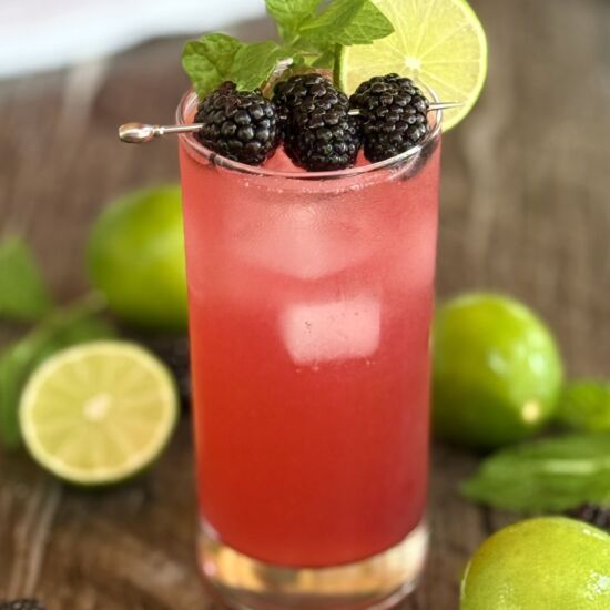 BlackBerry NOjito Mocktail
