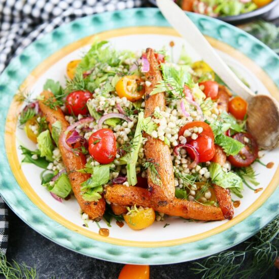 Buckwheat Salad with Dutch Carrots