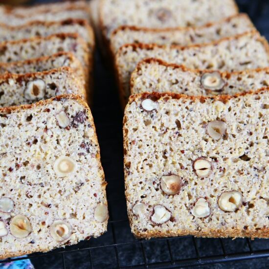 Gluten Free Quinoa Bread