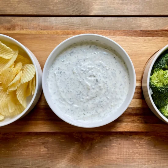 Greek Yogurt Ranch Dip