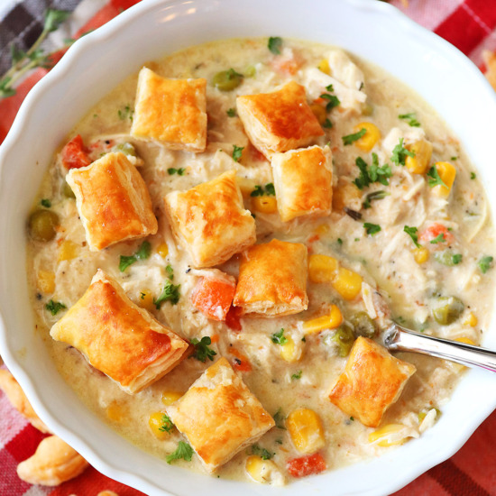 Crock Pot Chicken Pot Pie
