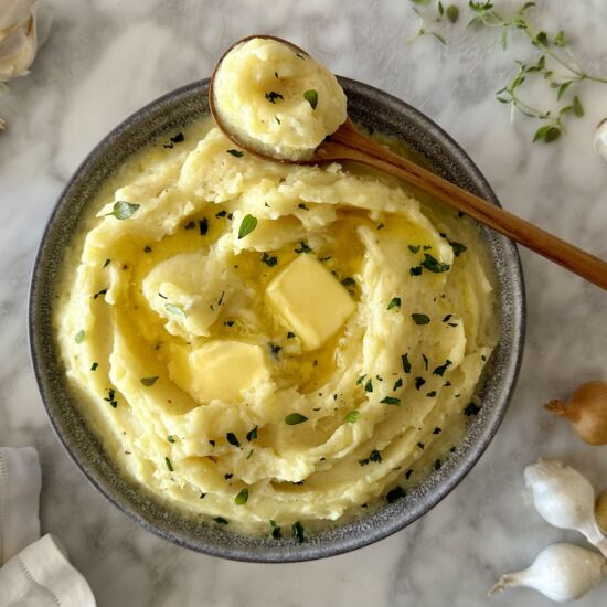 Cottage Cheese Mashed Potatoes