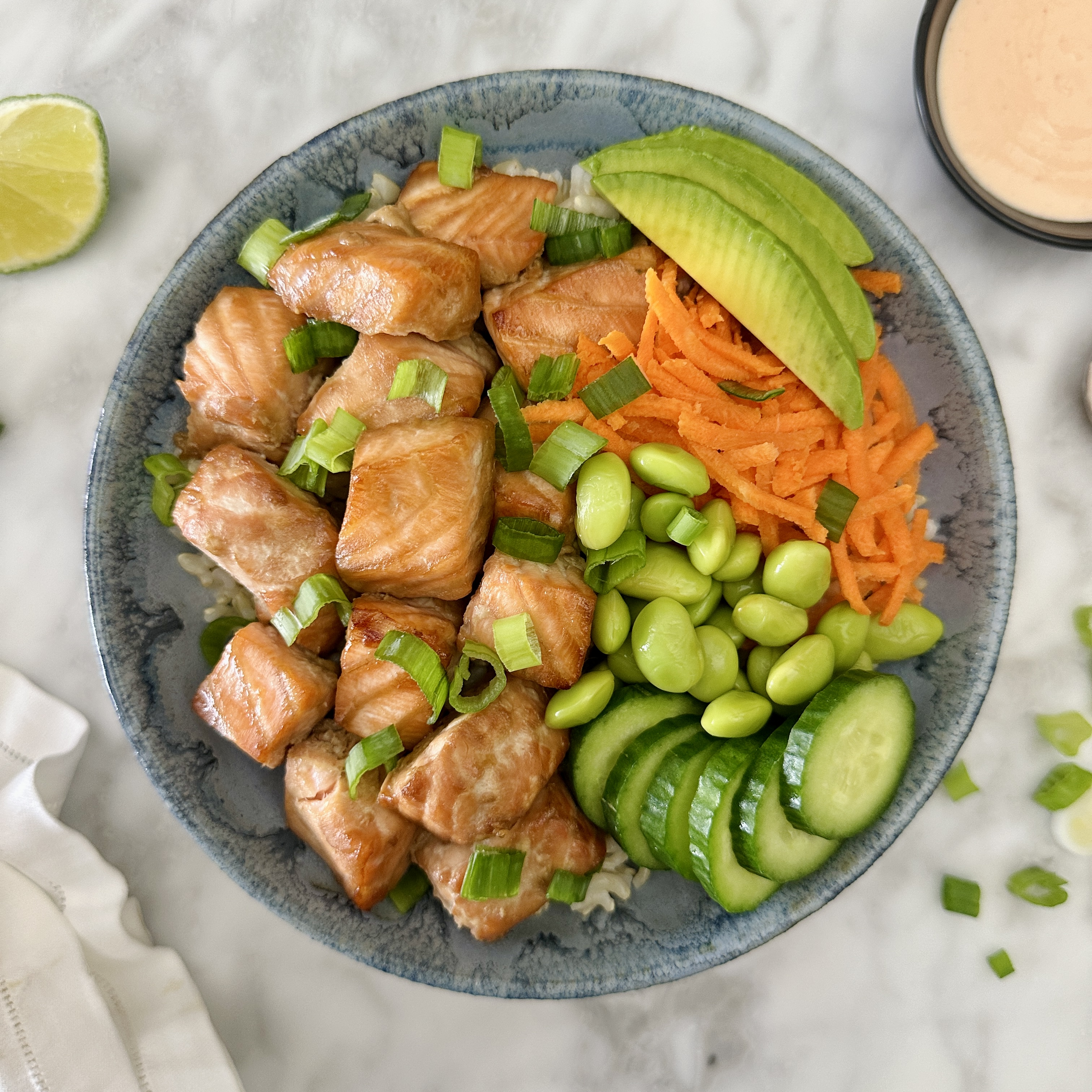 Fresh & Flavorful Salmon Bowl
