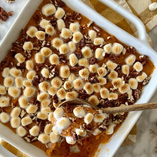 Healthy Sweet Potato Casserole