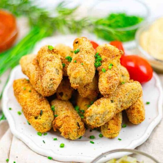 Keto Fried Pickles