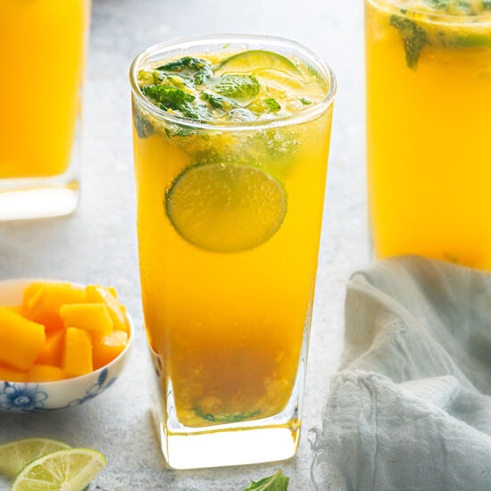 Mango Mojito Mocktail