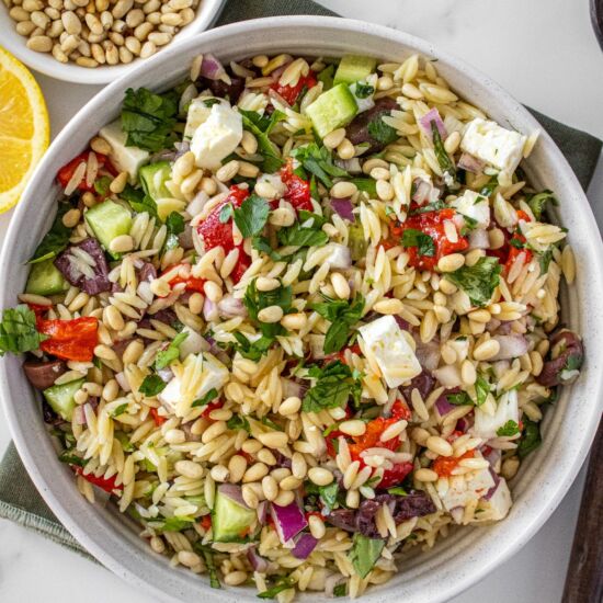 Mediterranean Orzo Salad