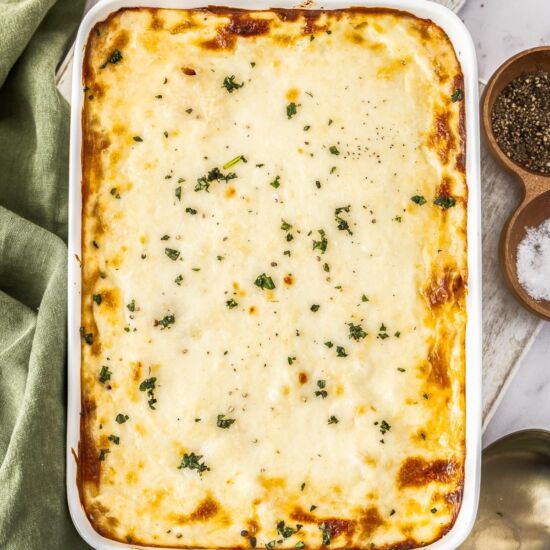 Mediterranean Sausage Pasta Bake