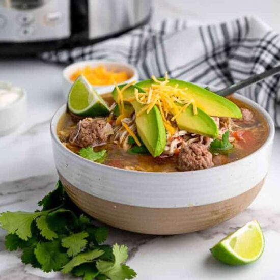 Mexican Taco Soup Slow Cooker