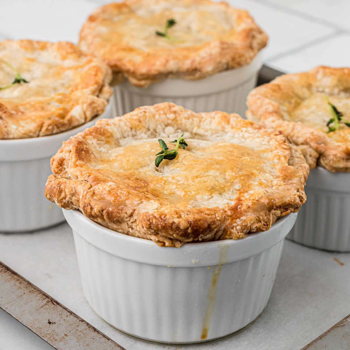 Mini Chicken Pot Pies