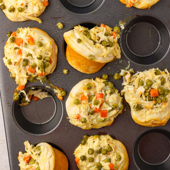 Chicken Pot Pies Muffins