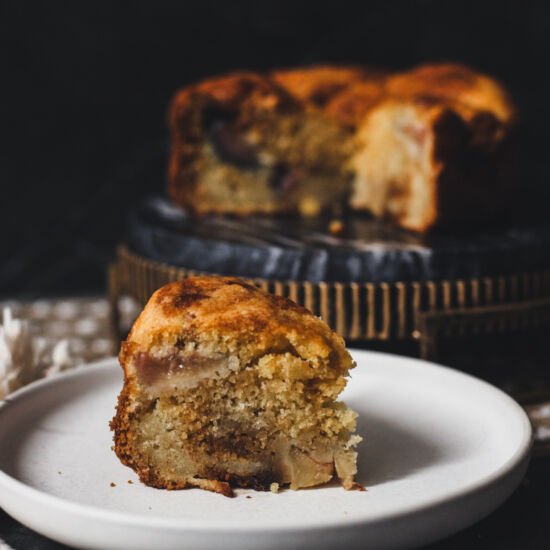 Cozy Nectarine Cake