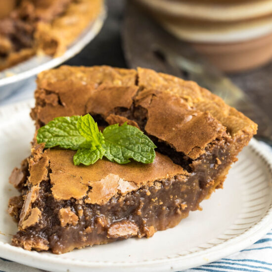 Nutella Chess Pie
