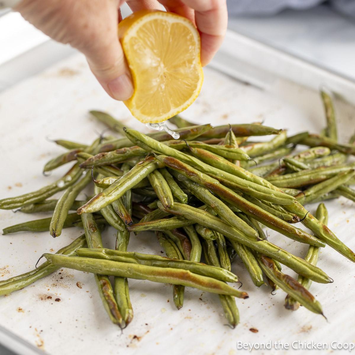 Oven Roasted Green Beans