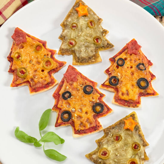 Christmas Tree Pizza
