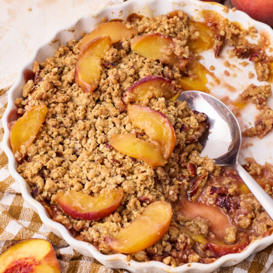 Easy Peach Crisp