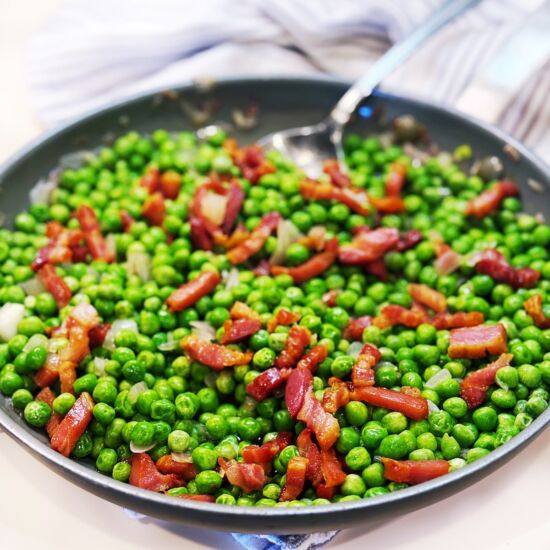 Peas With Italian Bacon
