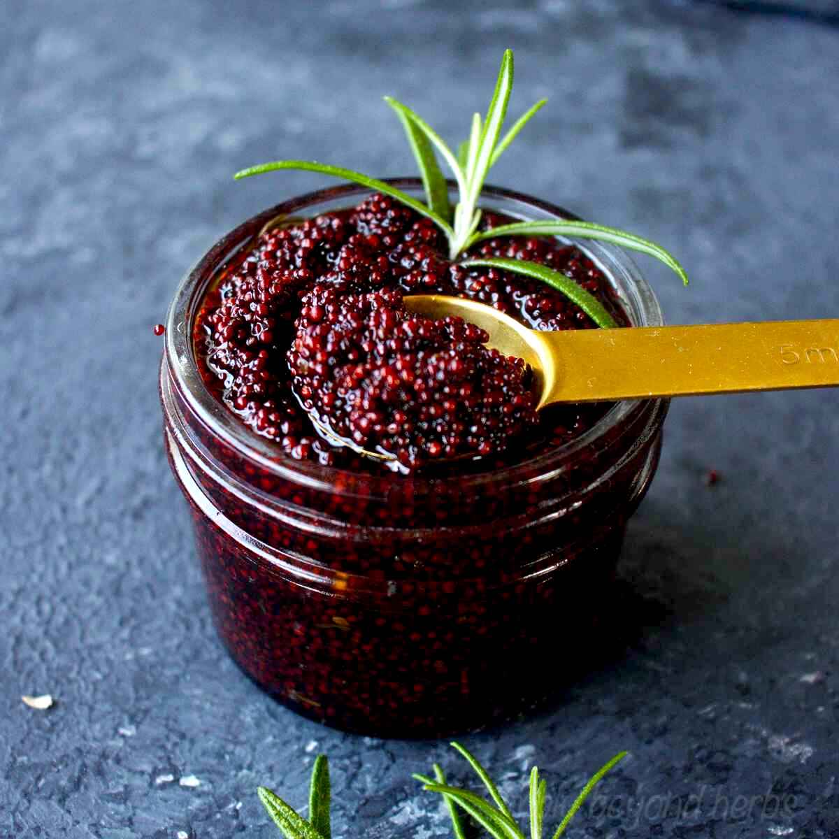 Pickled Mustard Seeds