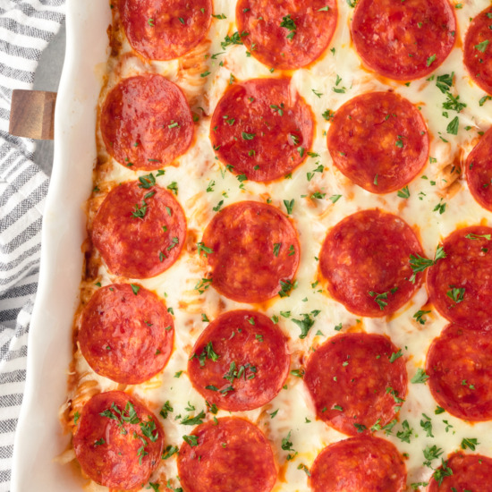 Pizza Pasta Bake