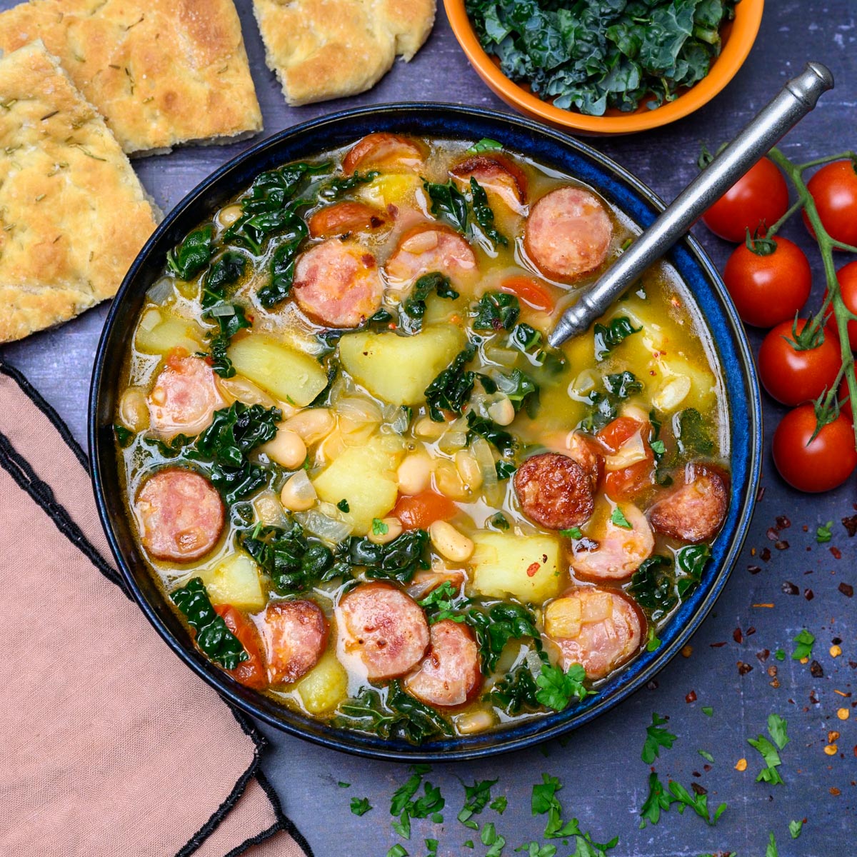 Portuguese Kale Soup